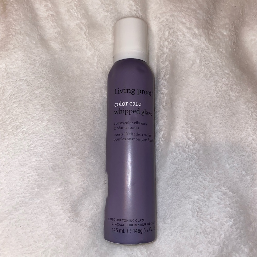 Whipped glaze for dark tones